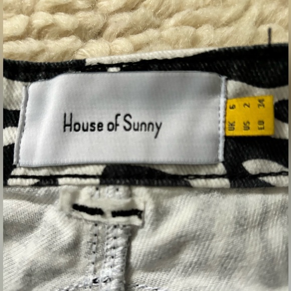 House of Sunny / Free People Reef pant zebra - Picture 4 of 5